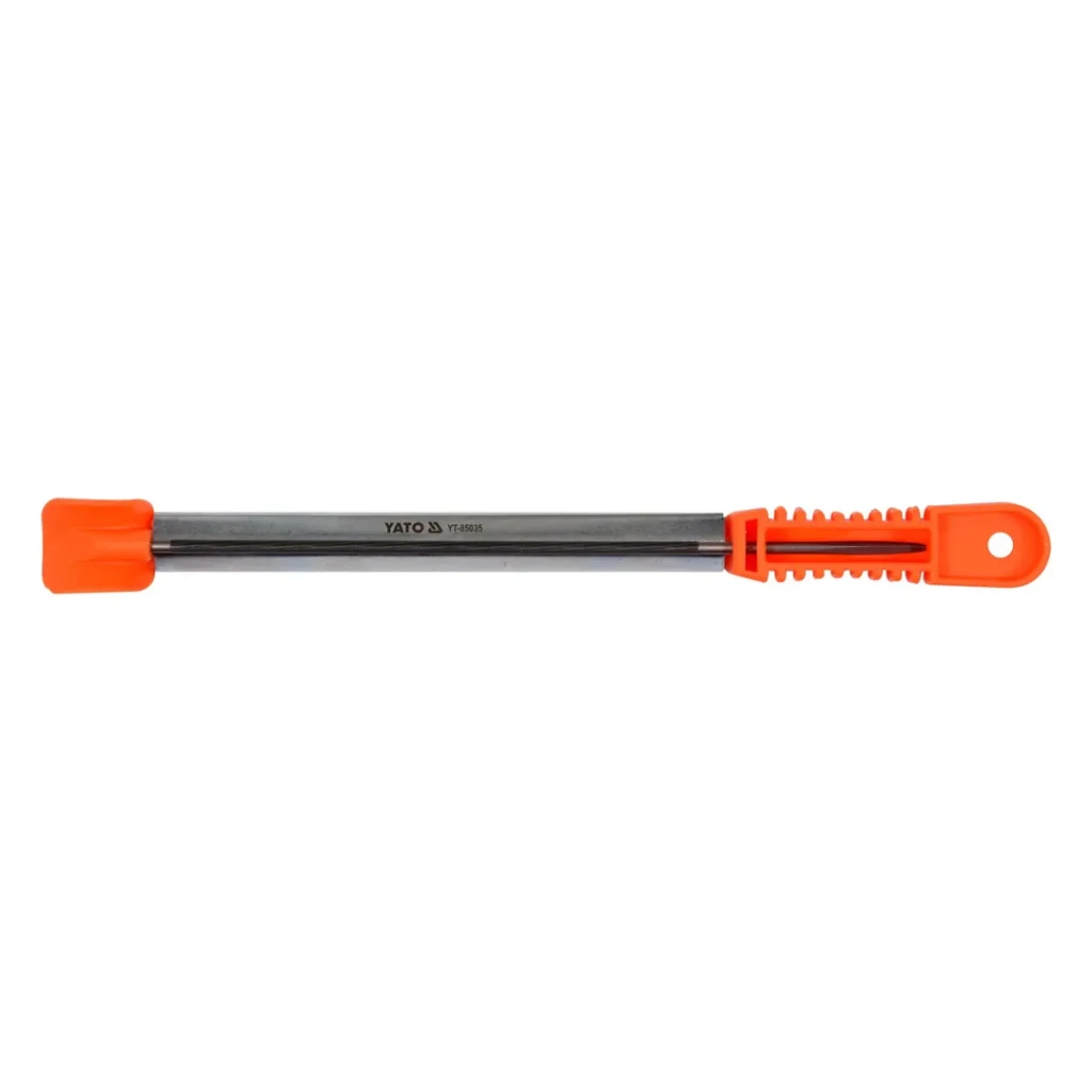 Pilă rotundă pentru lanț 250 x 4 mm yato 2