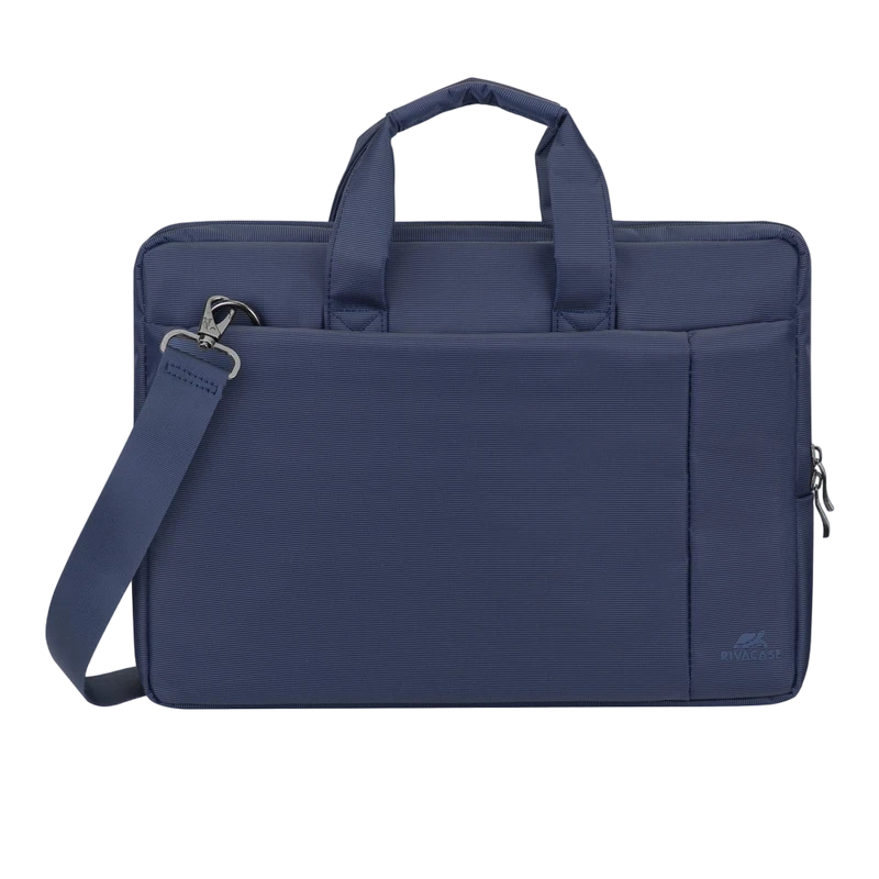 Geantă pentru laptop rivacase central, 15.6", poliester, albastru 19