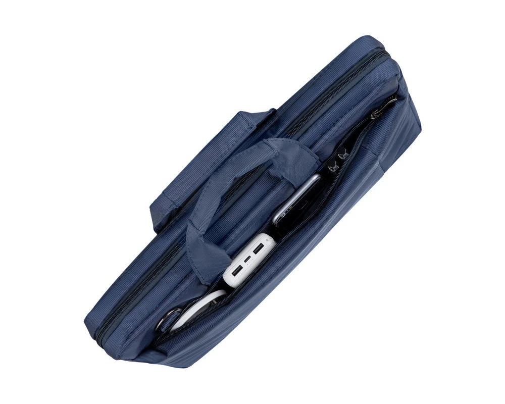 Geantă pentru laptop rivacase central, 15.6", poliester, albastru 4