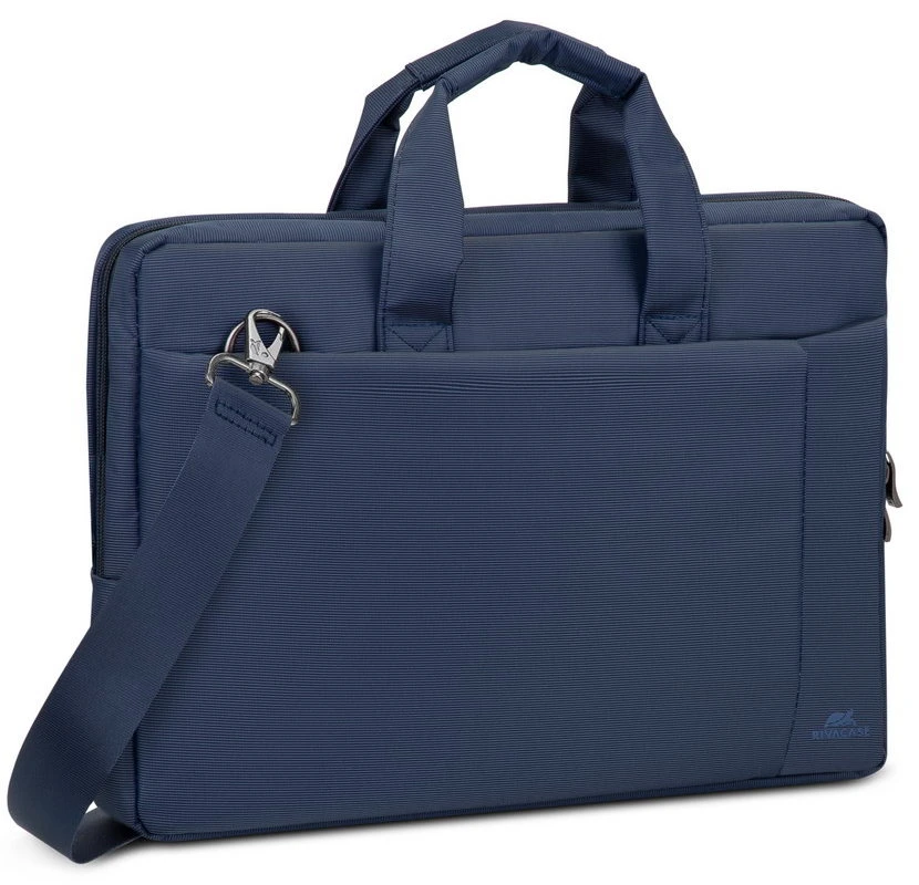 Geantă pentru laptop rivacase central, 15.6", poliester, albastru 3