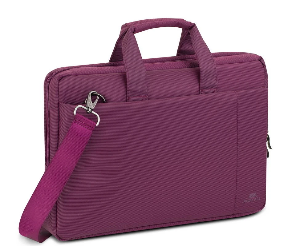 Сумка для ноутбука rivacase central, 15.6", полиэстер, фиолетовый 3