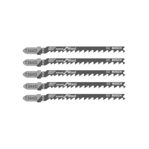 Set pânze pentru lemn pentru fierăstrau vertical (pendular) t244d/gst 100 mm 5 buc. bosch