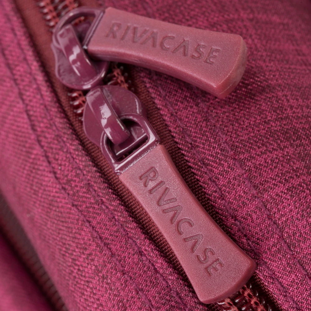 Сумка для ноутбука rivacase biscayne, 15.6", полиэстер, красный 11