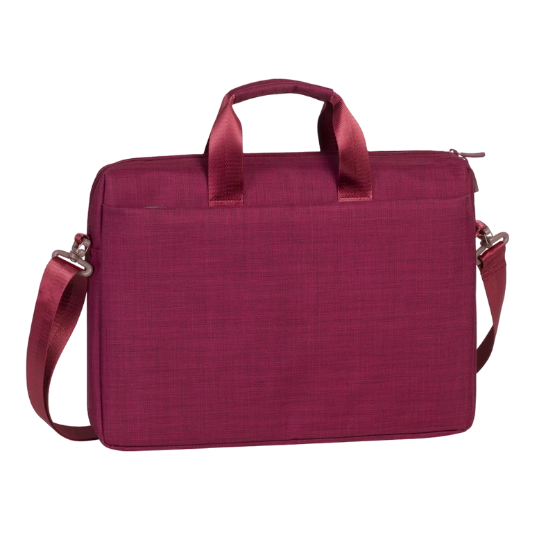 Сумка для ноутбука rivacase biscayne, 15.6", полиэстер, красный 2