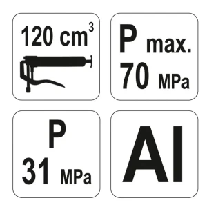 Pistol de gresat yato yt-0701 cu furtun rigid Thumbnail 2