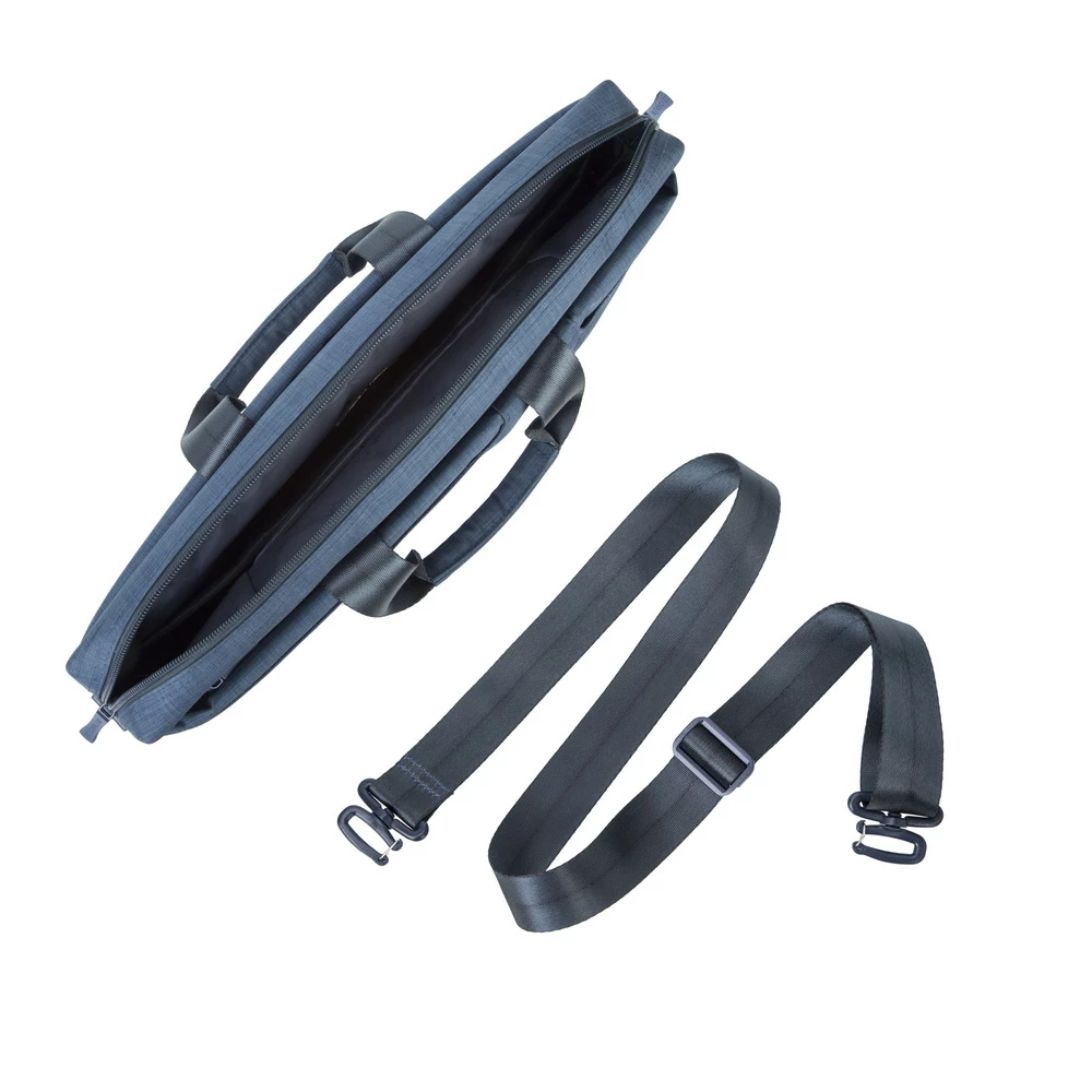 Geantă pentru laptop rivacase biscayne, 15.6", poliester, albastru 10