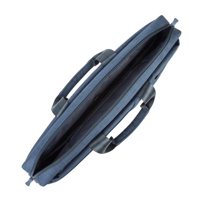 Сумка для ноутбука rivacase biscayne, 15.6", полиэстер, синий 2