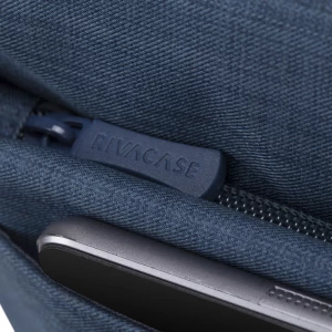Geantă pentru laptop rivacase biscayne, 15.6", poliester, albastru Thumbnail 9