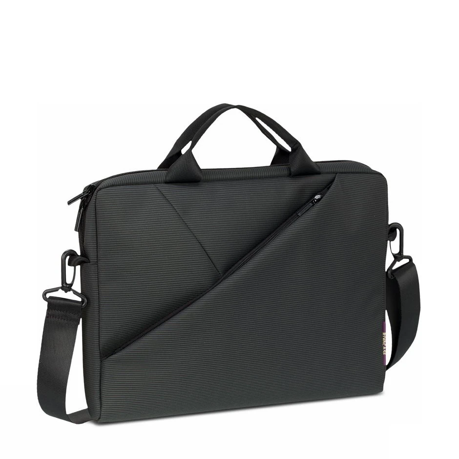 Geantă pentru laptop rivacase tivoli, 13.3", poliester, negru 8