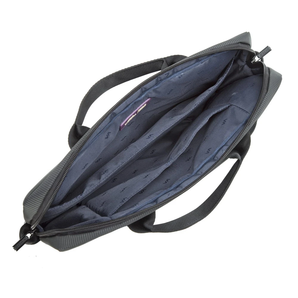 Geantă pentru laptop rivacase tivoli, 13.3", poliester, negru 21