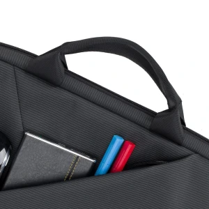 Geantă pentru laptop rivacase tivoli, 13.3", poliester, negru Thumbnail 14