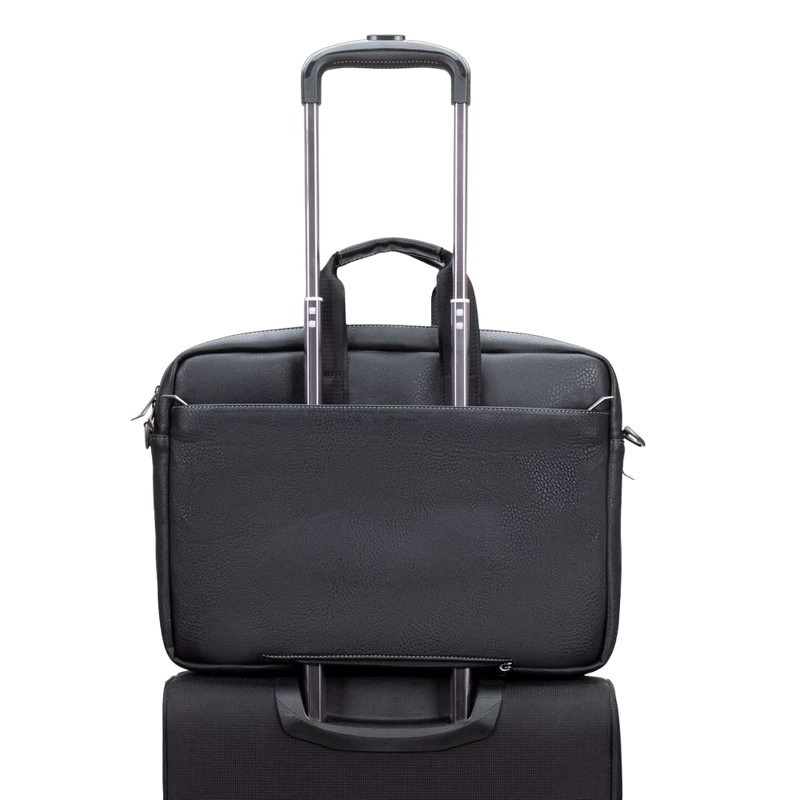 Сумка для ноутбука rivacase orly, 16", полиэстер, чёрный 11