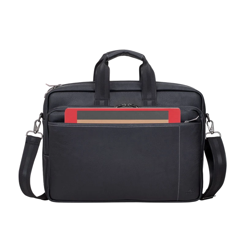 Сумка для ноутбука rivacase orly, 16", полиэстер, чёрный 15