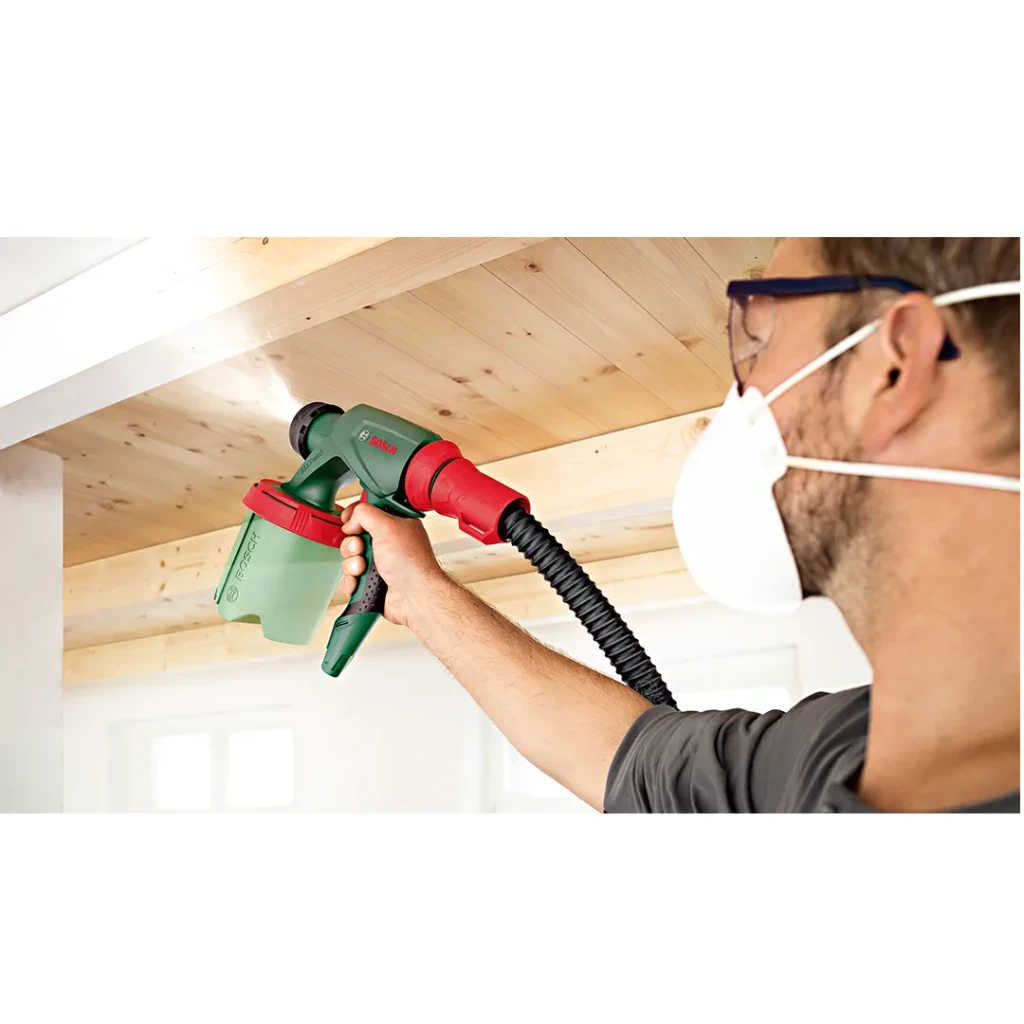 Pistol de vopsit cu rezervor pfs 5000 e 1 l 1200 w 220 - 240 v bosch 4