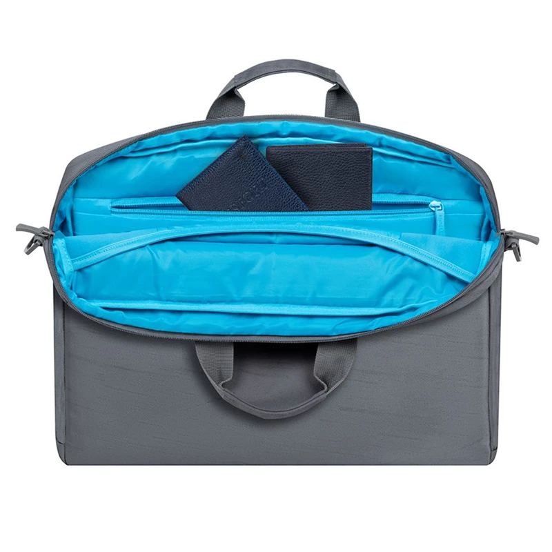 Geantă pentru laptop rivacase 7531, 16", poliester rpet eco-friendly, gri 10