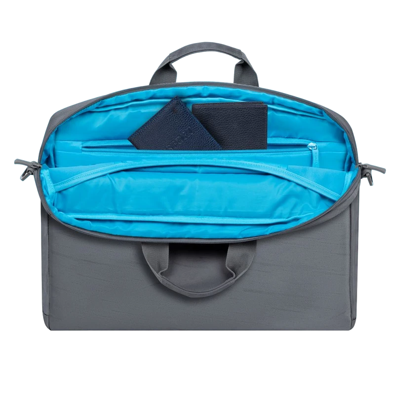 Geantă pentru laptop rivacase 7531, 16", poliester rpet eco-friendly, gri 18