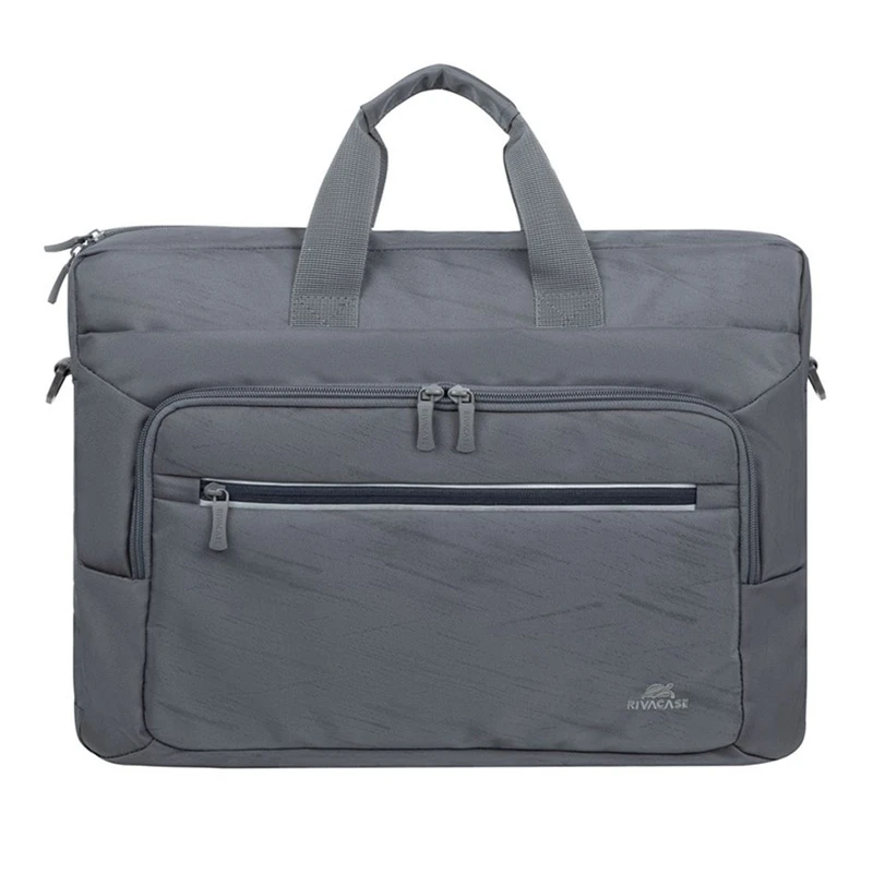Geantă pentru laptop rivacase 7531, 16", poliester rpet eco-friendly, gri 22
