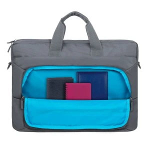 Geantă pentru laptop rivacase 7531, 16", poliester rpet eco-friendly, gri Thumbnail 24