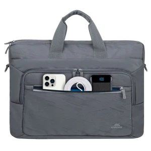 Geantă pentru laptop rivacase 7531, 16", poliester rpet eco-friendly, gri Thumbnail 12