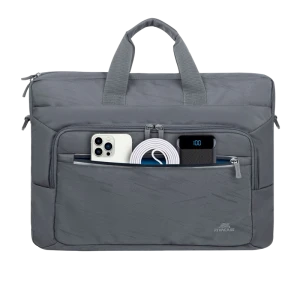Geantă pentru laptop rivacase 7531, 16", poliester rpet eco-friendly, gri Thumbnail 23