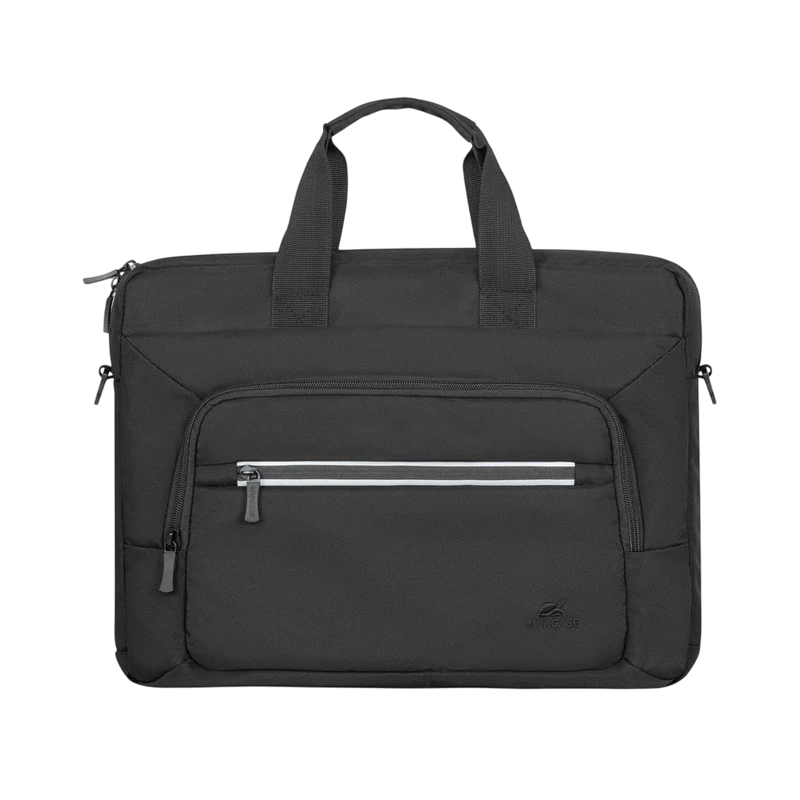 Сумка для ноутбука rivacase 7521, 14", eco-friendly rpet полиэстер, чёрный 8
