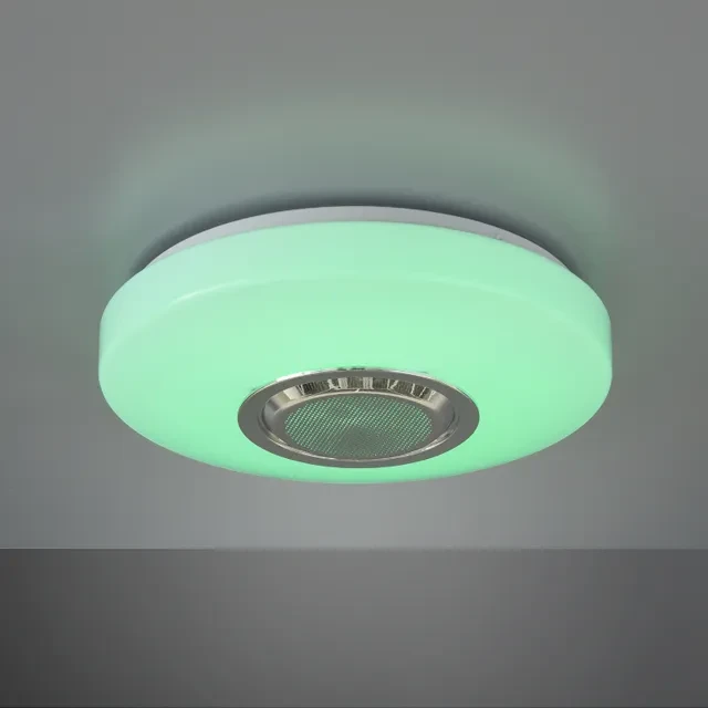Потолочный светодиодный rgb-светильник с пультом maia 10 вт smd 3000 k 220 - 240 в ip20 trio 4