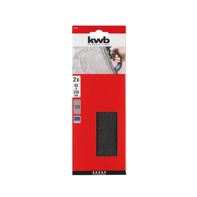 Plasă abrazivă 230 x 93 mm p120 kwb 3