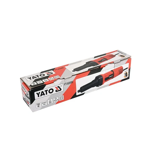 Polizor drept 6 mm 750 w 220 - 240 v 10000 - 30000 rot/min yato 2