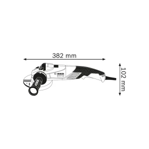 Polizor unghiular gws 18-150 l 150 mm 1800 w 220 - 240 v 10000 rot/min bosch Thumbnail 2