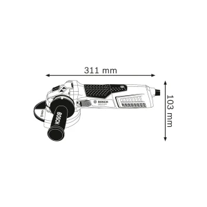 Polizor unghiular bosch gws 19-125 cie 125 mm 1900 w 220 v 2800 rot/min Thumbnail 2