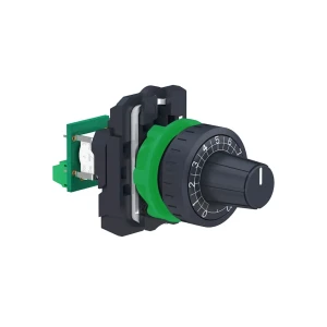 Potențiometru xb5ad912r1k 42 v ip66 negru schneider-electric