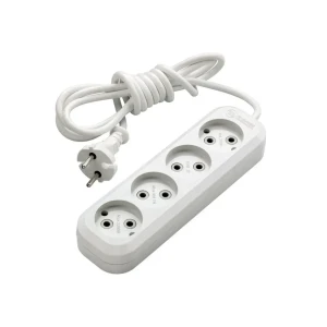 Удлинитель без заземления 4 гнезда 5 м 10 a makel