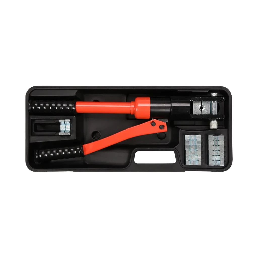 Presă hidraulică manuală 10 - 120 mm² 8 tone 415 mm hexagonal yato 2