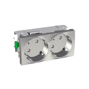 Priză dublă altira 16 a 250 v aluminiu schneider-electric