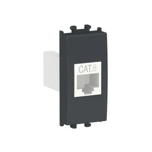 Priză de date easy styl negru schneider-electric