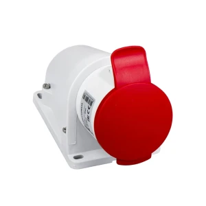 Розетка фиксированная schneider-electric pkf32w435 5p 32a 380-415 в ip44