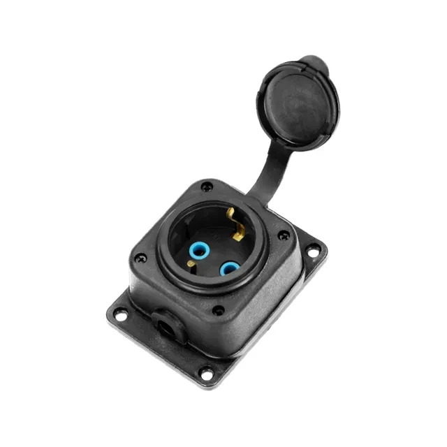 Розетка фиксированная orno orae13164gs 2p+z 16 a 230 - 240 в ip44 2