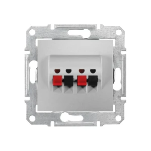 Priză audio sedna aluminiu schneider-electric