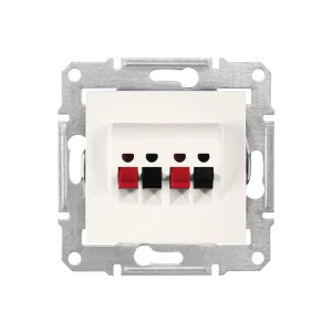 Priză audio sedna crem schneider-electric