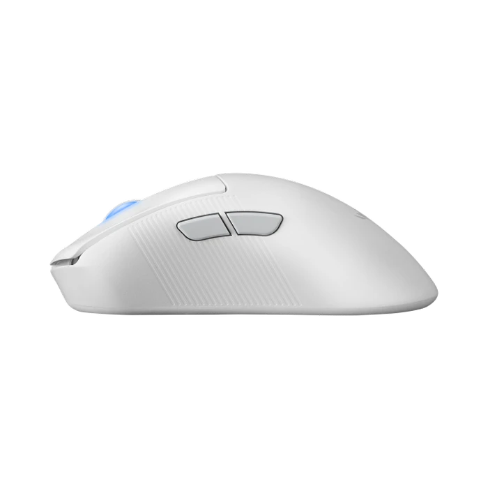 Gaming mouse asus rog keris ii ace, moonlight white 9