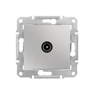 Priză final tv sedna 220 v aluminiu schneider-electric