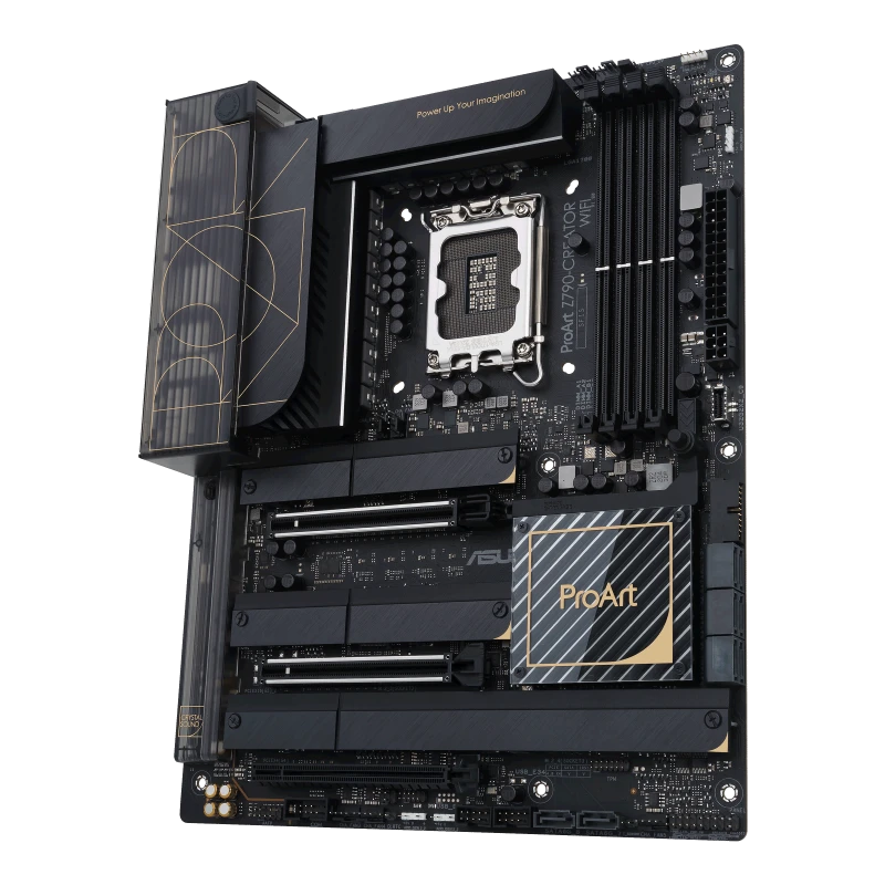 Материнская плата asus proart z790-creator wifi, lga1700, intel z790, atx 4