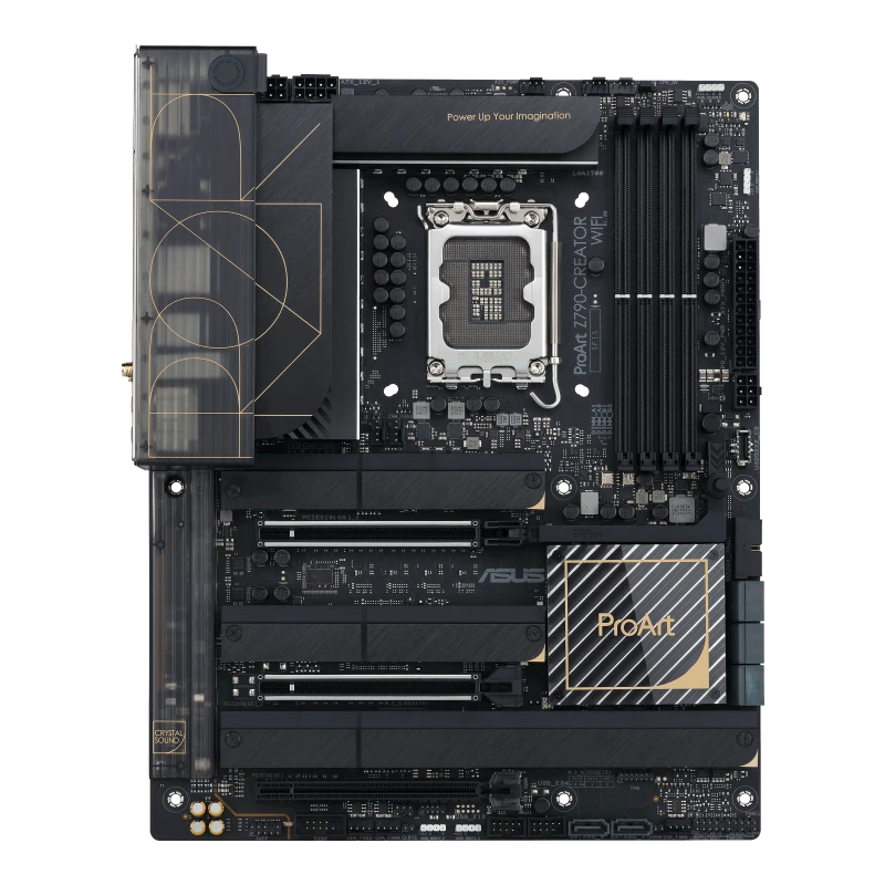 Материнская плата asus proart z790-creator wifi, lga1700, intel z790, atx 8