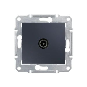 Priză tv sedna 10 a 220 v grafit schneider-electric