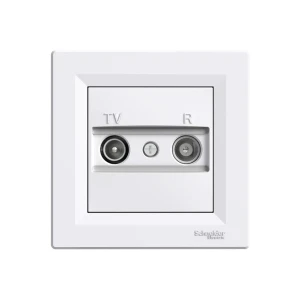 Priză tv/r anya 220 v alb schneider-electric