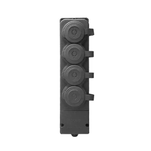 Priză mobilă 16 a 220 v negru orno