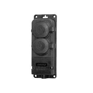 Розетка кабельная 16 a 220 в чёрный orno