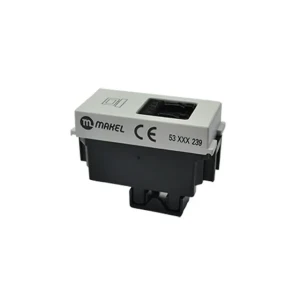 Priză de date modulară 16 a 250 v alb/negru makel