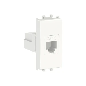 Priză de telefon easy styl alb schneider-electric