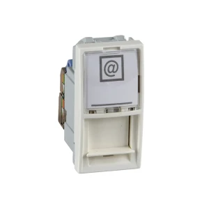 Priză de date unica 220 v crem schneider-electric